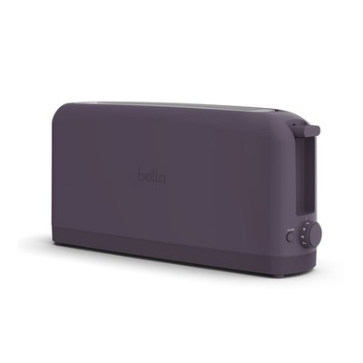 bella 2-Slice Slim Toaster with Extra Long Slot, 6 Setting Shade Control