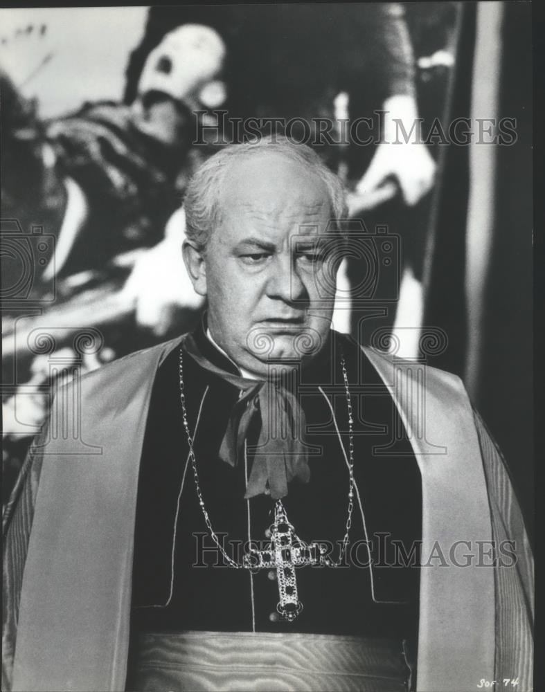 1969 Press Photo Leo McKern-Cardinal Leone in The Shoes of the Fisherman