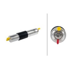 Kraftstofffilter Leitungsfilter Ø 55 mm HELLA passend für u.a. BMW 3er