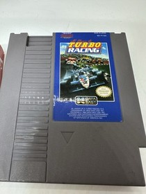 Al Unser Jr. Turbo Racing (Nintendo NES) GAME CARTRIDGE