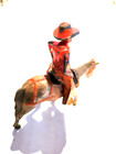 Vintage toy lead Cowboy riding horse ( separate figures ) — photo 4
