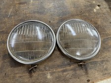 Vintage 1933-1934 Ford Twolite Headlight Trim Rings Glass Coupe Sedan Roadster Vintage 1933-1934 Ford Twolite Headlight Trim Rings Glass Coupe Sedan Roadster