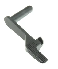 NEW Serrated EXTENDED 1911 Black Nitride Slide Stop Release .45 ACP