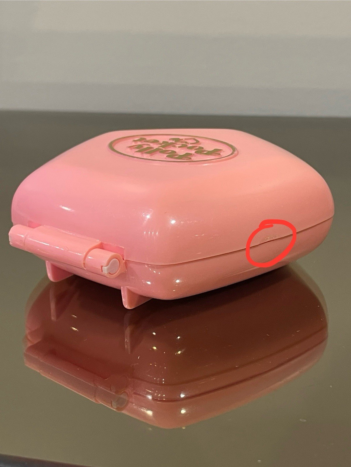 Vintage Polly Pocket Polly In The Nursery 1992 Bluebird Pink Hexagon COMPLETE