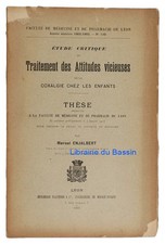 Kritische Studie Behandlung Teufelhafte Einstellungen Koxalgie Kinder Enjalbert 1903