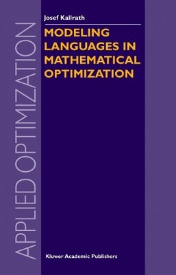 Modeling Languages in Mathematical Optimization - 9781461379454