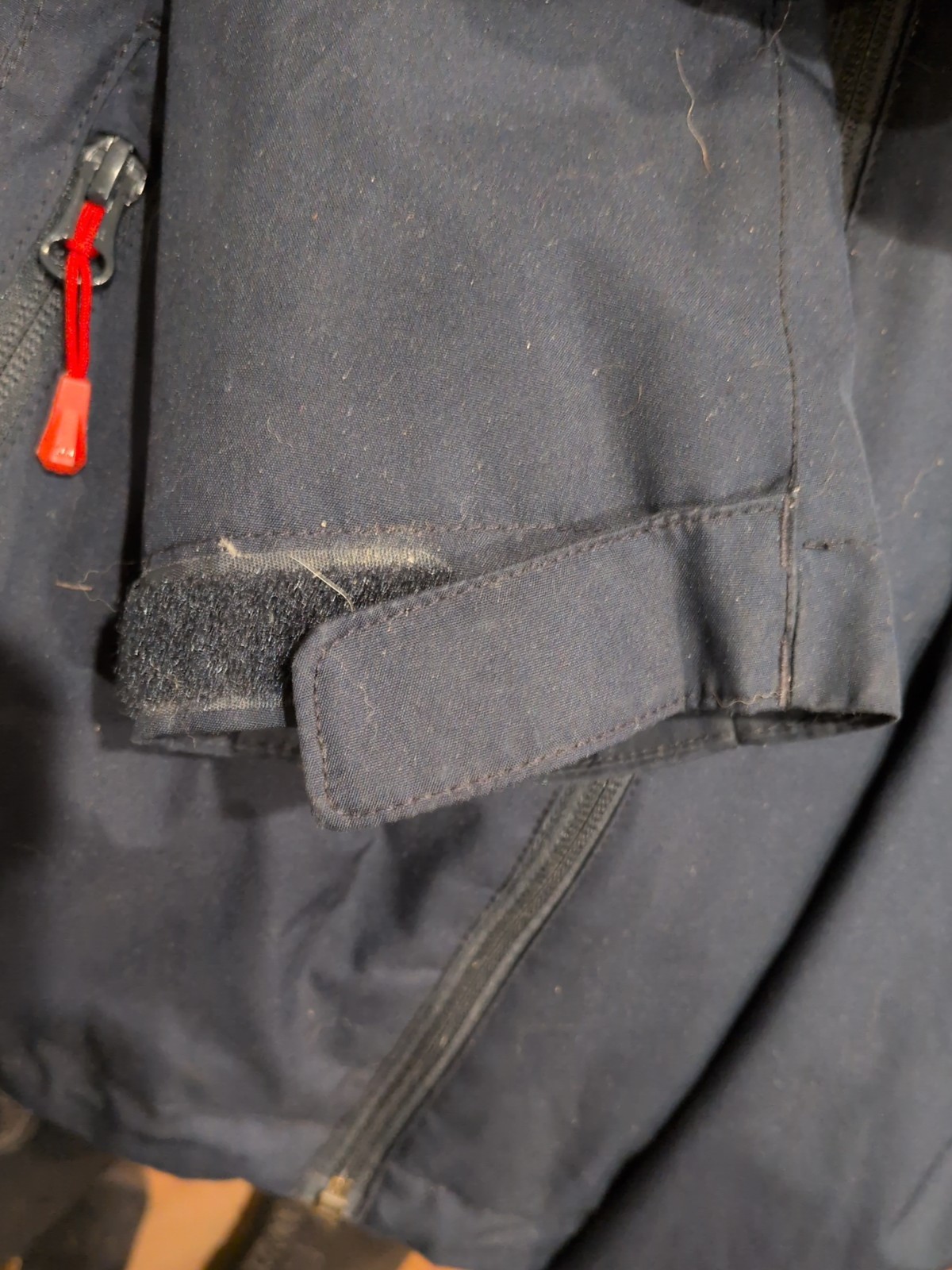 Helly Hansen crew jacket Medium W Small Mens Blue… - image 6