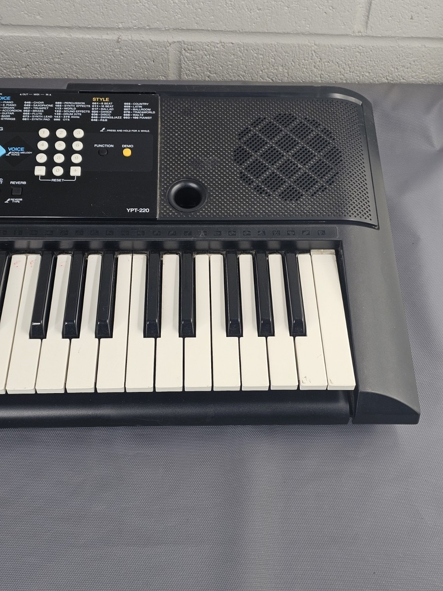 Yamaha YPT-220 キーボード 61鍵 ACアダプター付き ヤマハ | YPT-220 - ポータブルキーボード - 概要