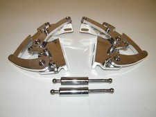 1955-56 Chevy Bel Air Custom Billet Aluminum Hood Hinge Set Custom Hood Hinges