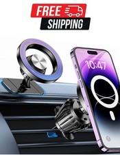 MagSafe Car Mount 20 Strong Magnets Phone Holder for iPhone 17 16 15 14