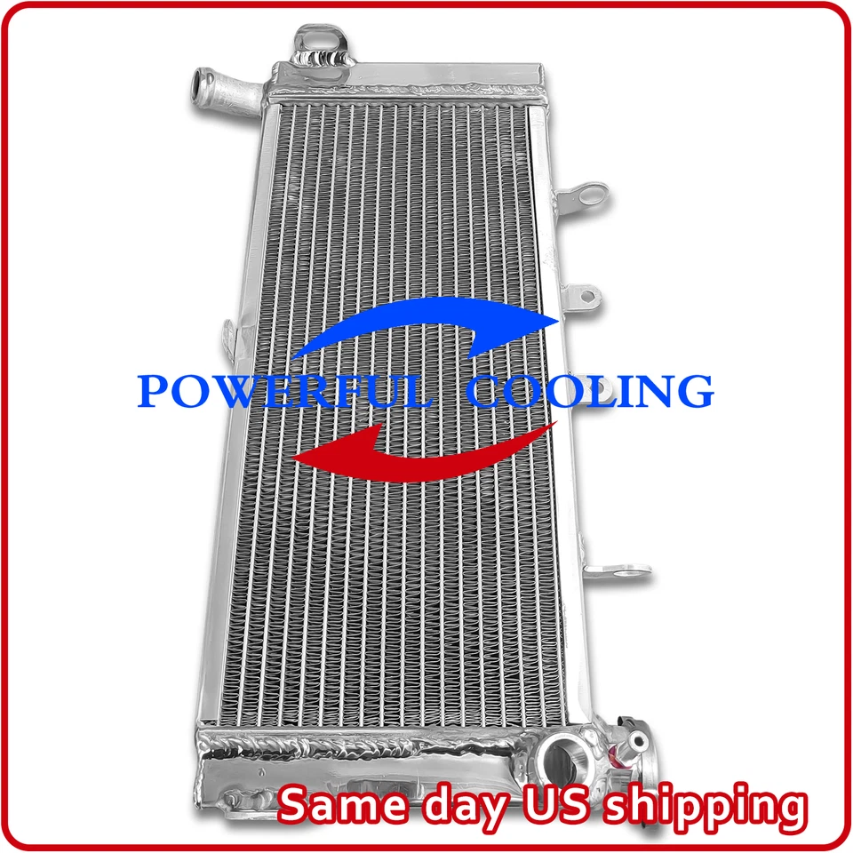Radiador de refrigeración de aluminio para Honda CBR600F2 CBR 600 F2 PC25 1991-1994 1992 1993 Foto 3 de 4