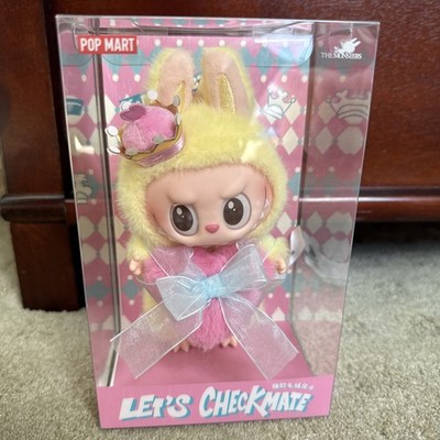 USA Seller 100% Authentic Pop Mart Labubu Queen Let's Checkmate Series Plush