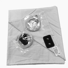 Organic Grounding Flat Sheet 10 Silver Fiber for Bed Sleeping Better Therapy