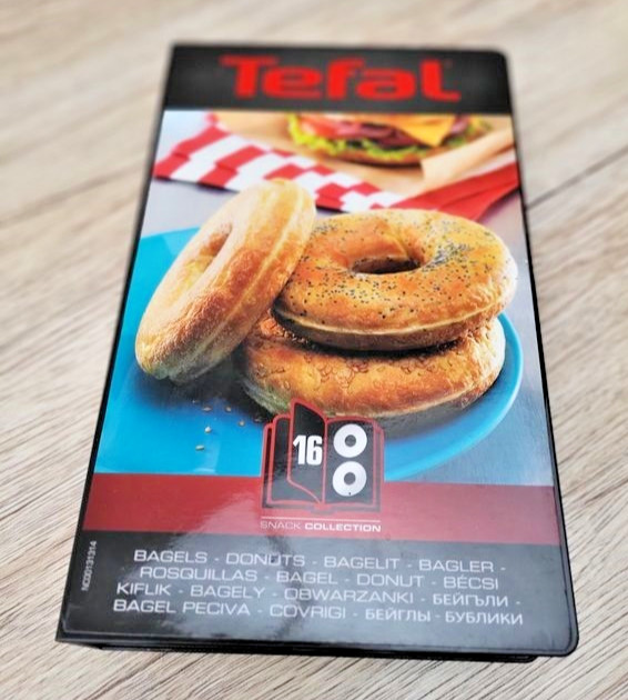 Plaques Donuts Bagel Tefal SW852D pour gaufrier Snack Collection