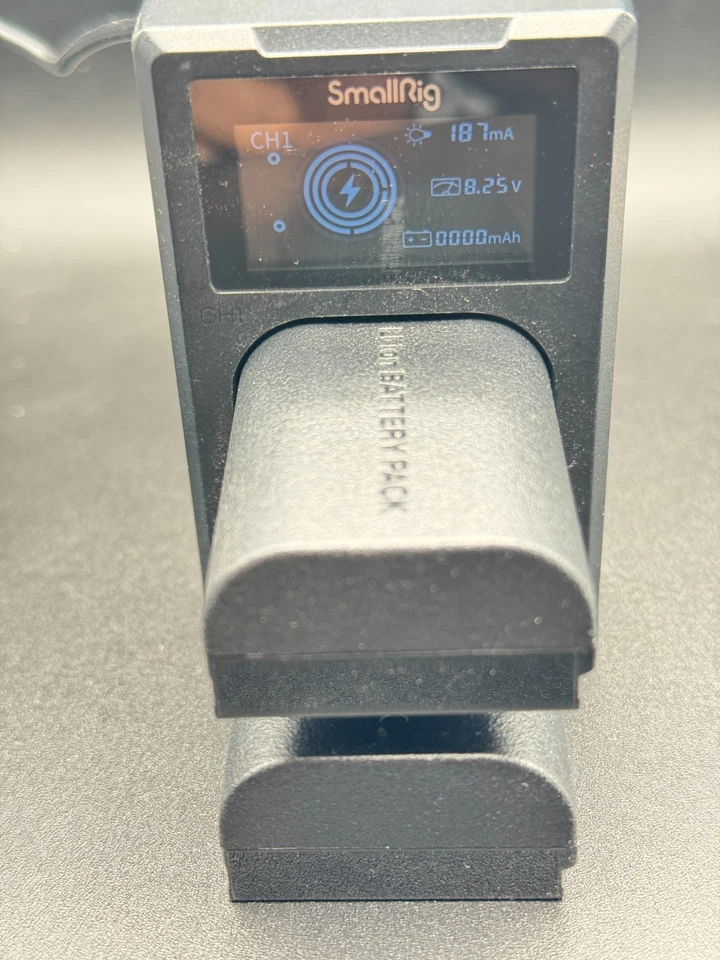 Kit de doble batería y cargador para cámara Smallrig para Canon LP-E6P Foto 2 de 4