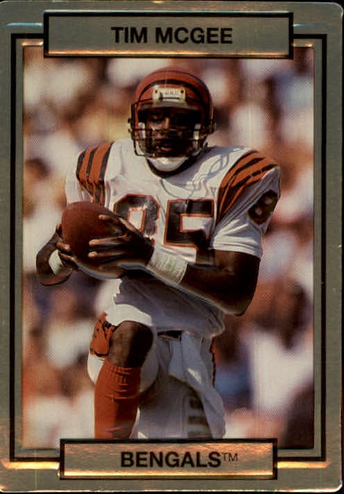 1990 Action Packed #37 Tim McGee - FB
