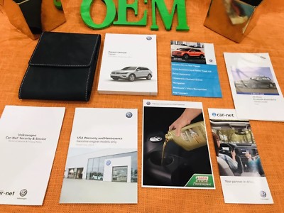 2019 VW TIGUAN OWNERS MANUAL + QUICK GUIDE 2.0L V4 TSI 184hp (NEW OeM) SET   