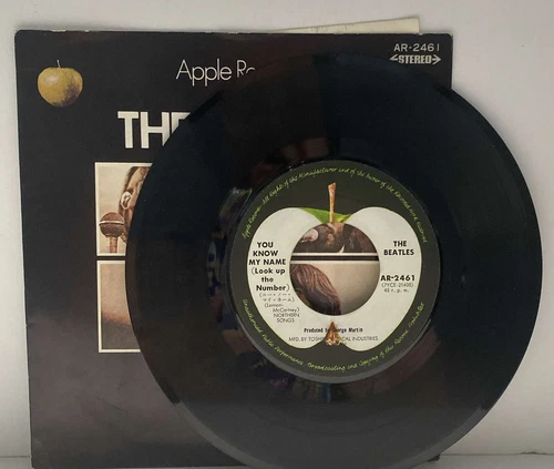 The Beatles - Let It Be - JAPAN VINYL 7" SINGLE - AR-2461