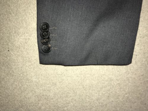 HUGO BOSS - Herren Uni DUNKELGRAUER WOLLANZUG - UK 50 Reg - W42 L30 - 2x getragen - Bild 6 von 15