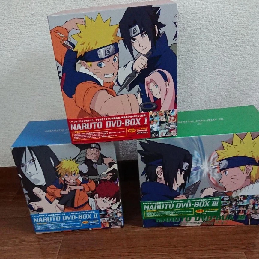 NARUTO DVD-BOX Total Production Limited DVD-BOX I & II &amp