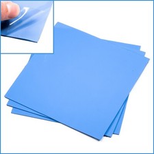 1pc Blue 200mm 200x 1mm Silicone Thermal Pad Sheet CPU GPU Memory Board Heatsink