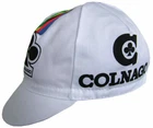 COLNAGO RETRO VINTAGE CYCLING TEAM BIKE MADE ITALY UNDER HELMET SUMMER HAT CAP
