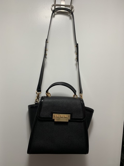 zac posen black purse