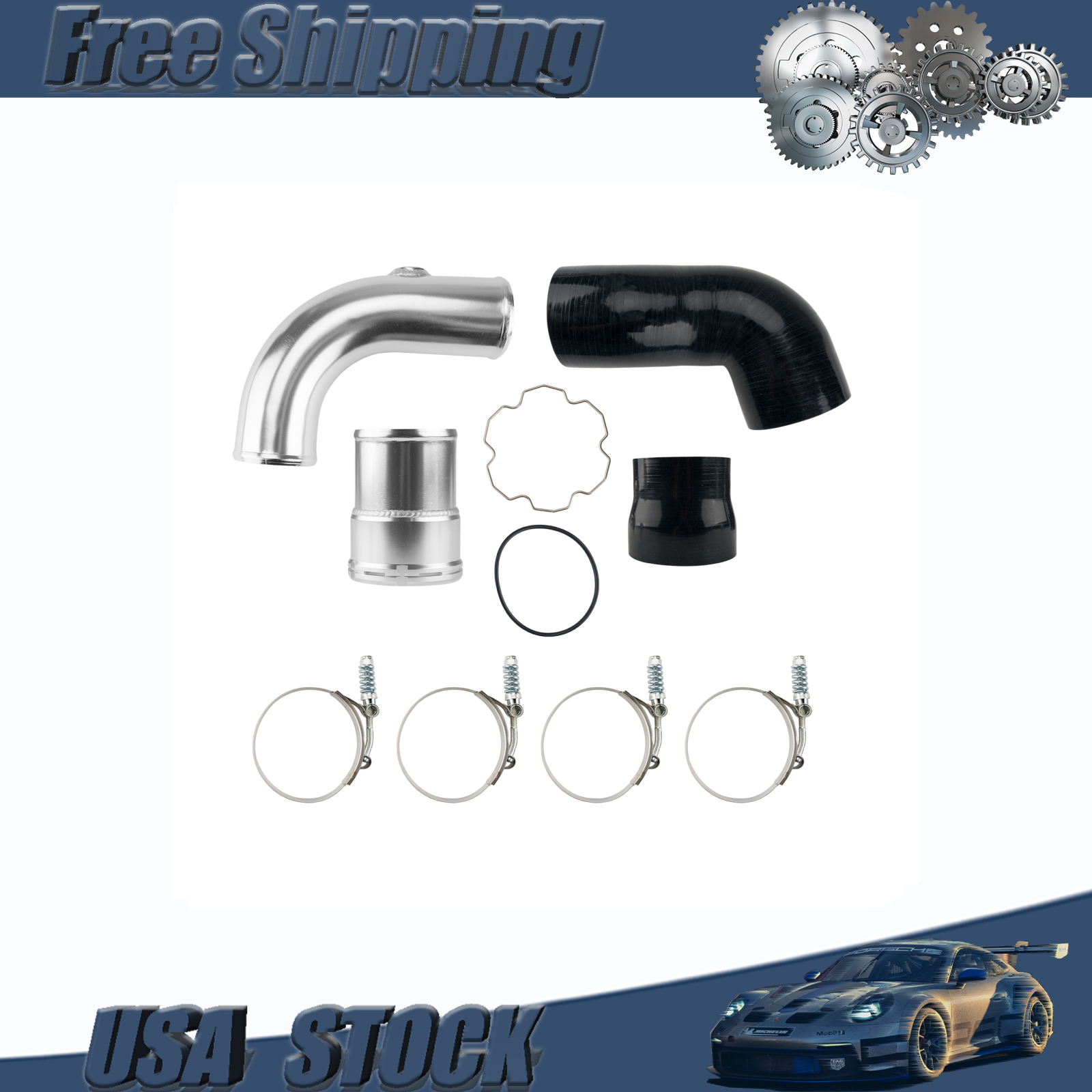 Upgraded Cold Side Intercooler Pipe for 2011-2016 Ford Powerstroke F350 Diesel