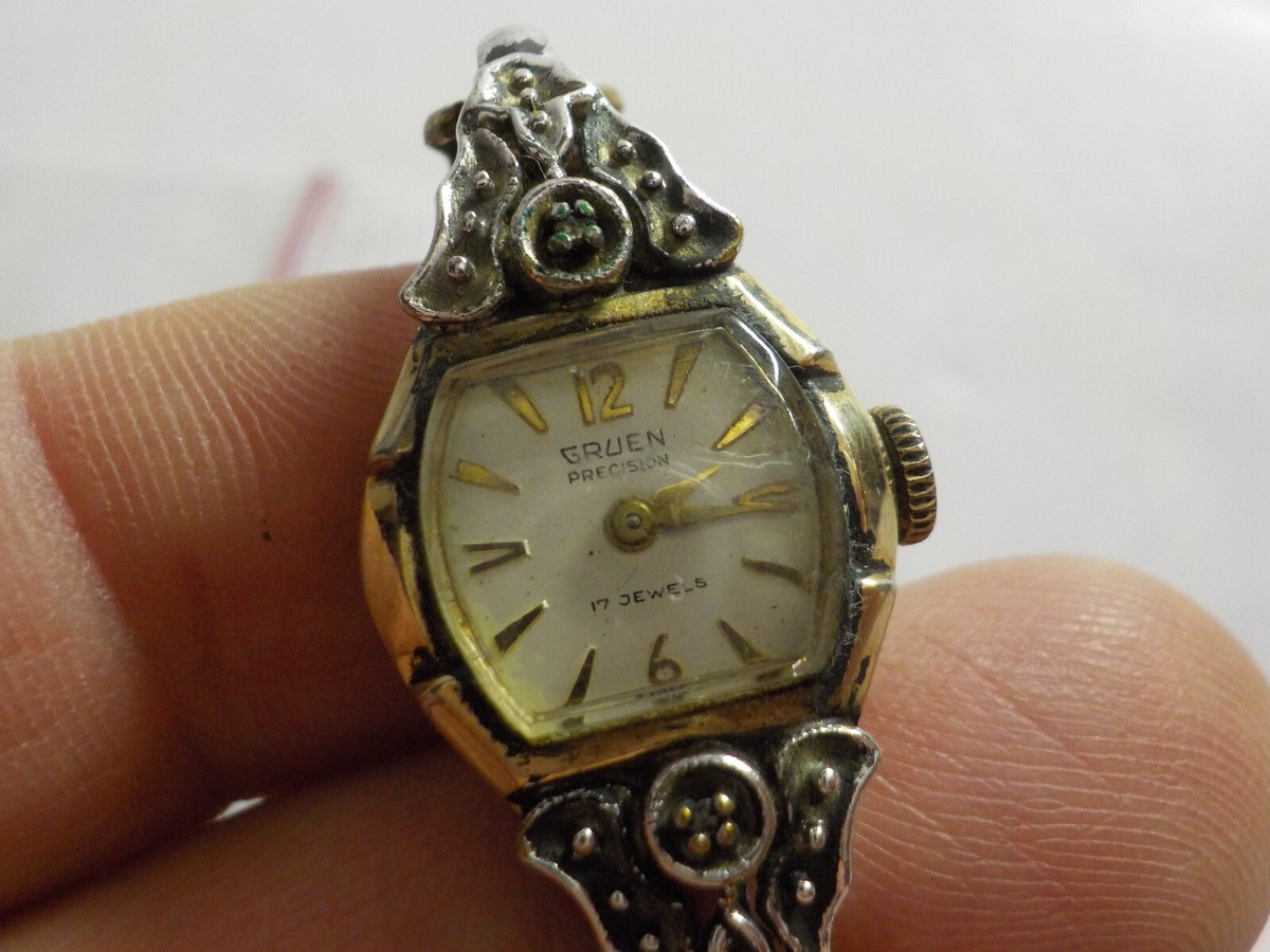 Vtg. Ladies Gruen Precision Swiss 17 Jewels 10 RGP Watch Vtg. Ladies Gruen Precision Swiss 17 Jewels 10 RGP Watch
