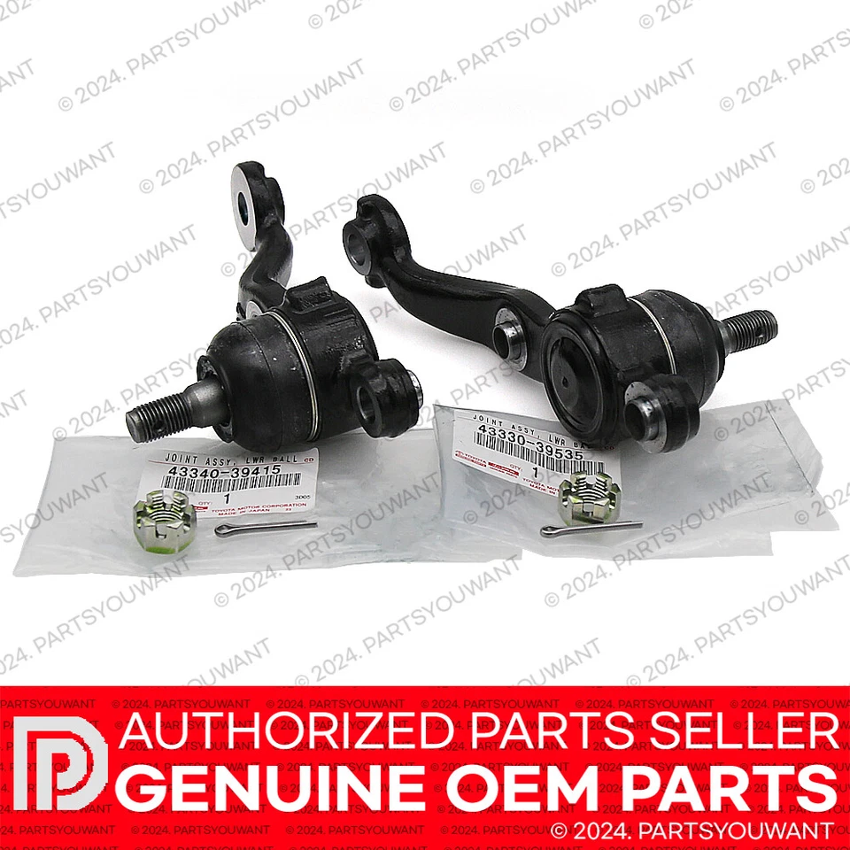GENUINE Lexus 98-05 GS300 GS400 GS430 Factory OEM Front Lower Ball Joint [SET] - Image 3 of 4