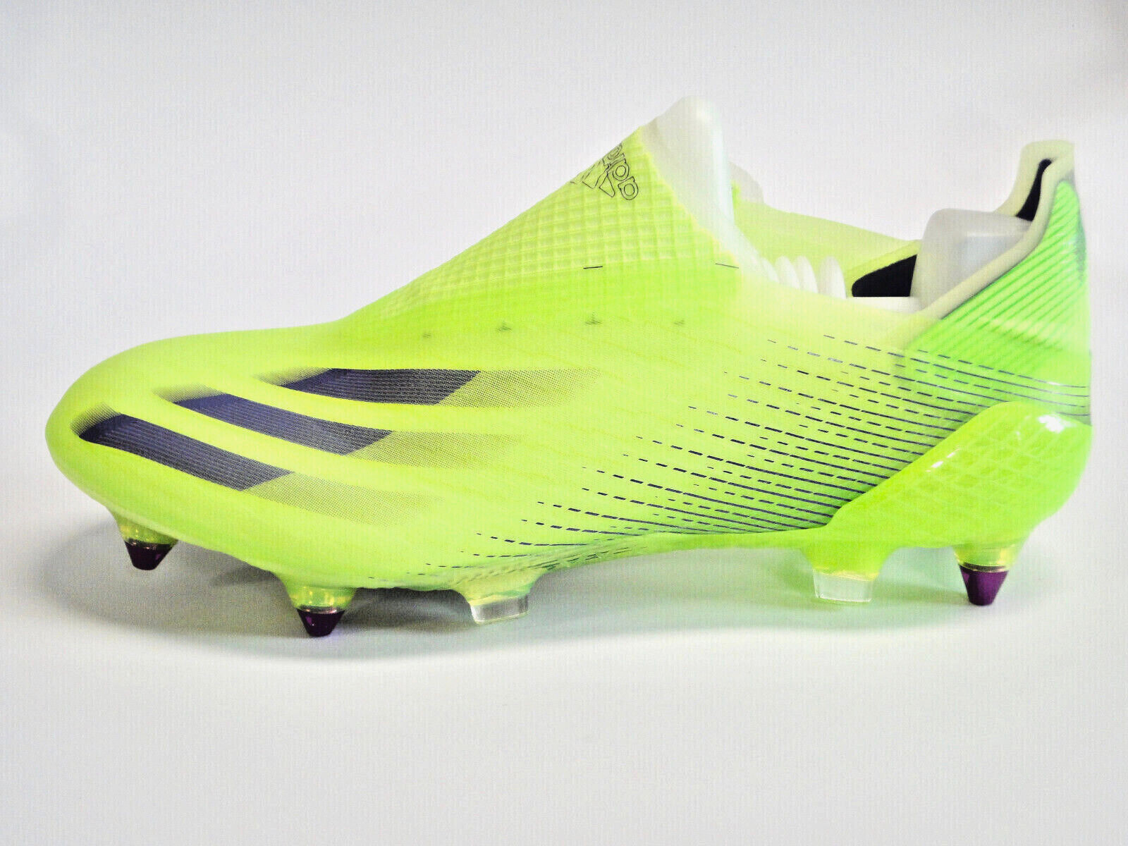 Adidas X Ghosted+ SG/Fluro Skin/Tacos/Talla 40 2/3 - 46 2/3/verde/púrpura/EG8251