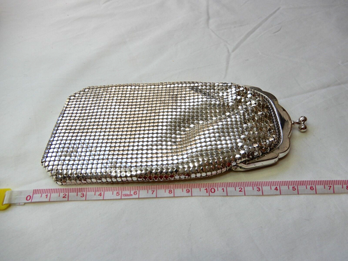 Vintage, Retro - Genuine OROTON Silver Mesh Sunglasses / Spectacles Case / Purse - Picture 10 of 11