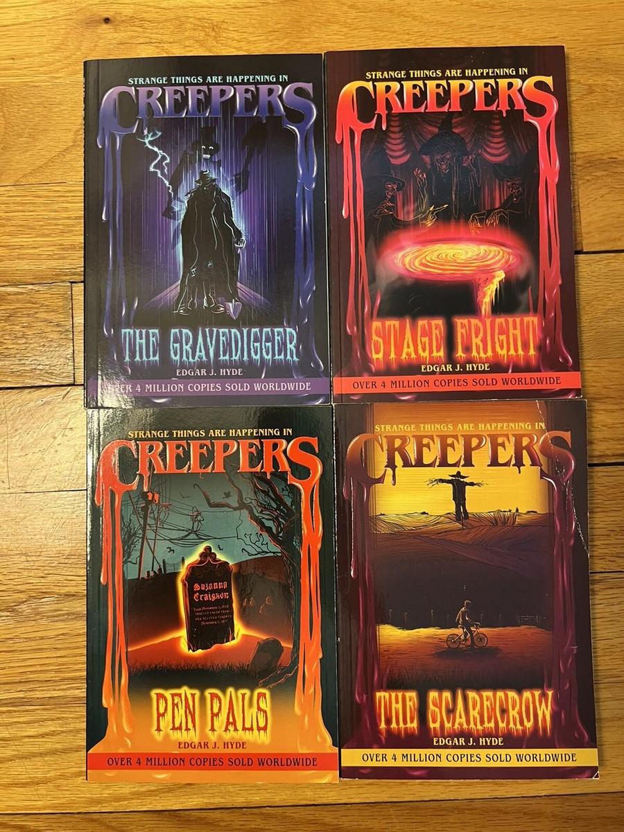Lot of 4 Creepers Books by Edgar J. Hyde: 3 4 5 6 Scarecrow