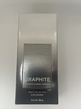 Bath and Body Works Men's Collection GRAPHITE Cologne Spray 3.4 Oz New in box