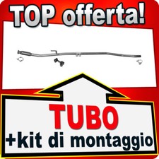 Tubo intermedio per PEUGEOT 206+ 1.4 HDi 68CV 2 volumi/Coda spiovente 2009-2013