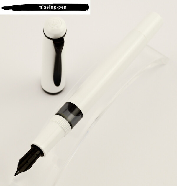 Pelikan Tradition Fountain Pen M100 in White with EF, F, M or B