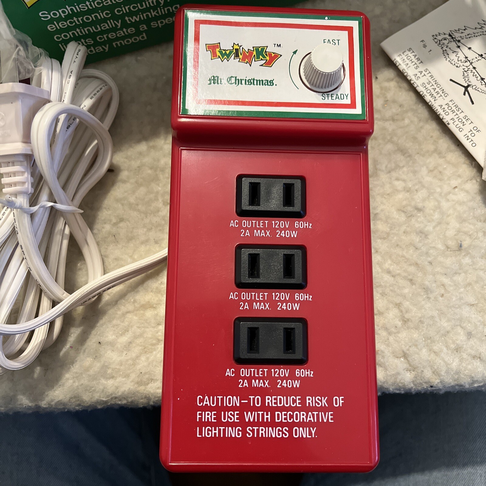 Sears Twinky Christmas Light Control eBay