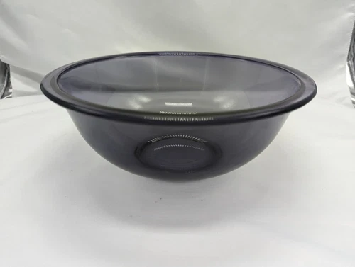 PYREX Large Purple Mixing Nesting Bowl No 325 10 Cups 2.5L Made In USA