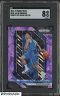 2018-19 Panini Purple Ice Prizm #250 Jalen Brunson RC Rookie 140/149 SGC 8