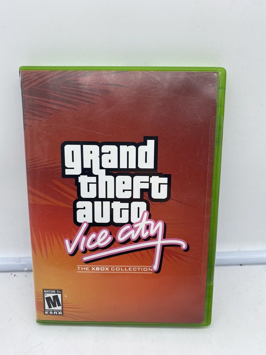 Grand Theft Auto: Vice City (Microsoft Xbox, 2003) for sale online