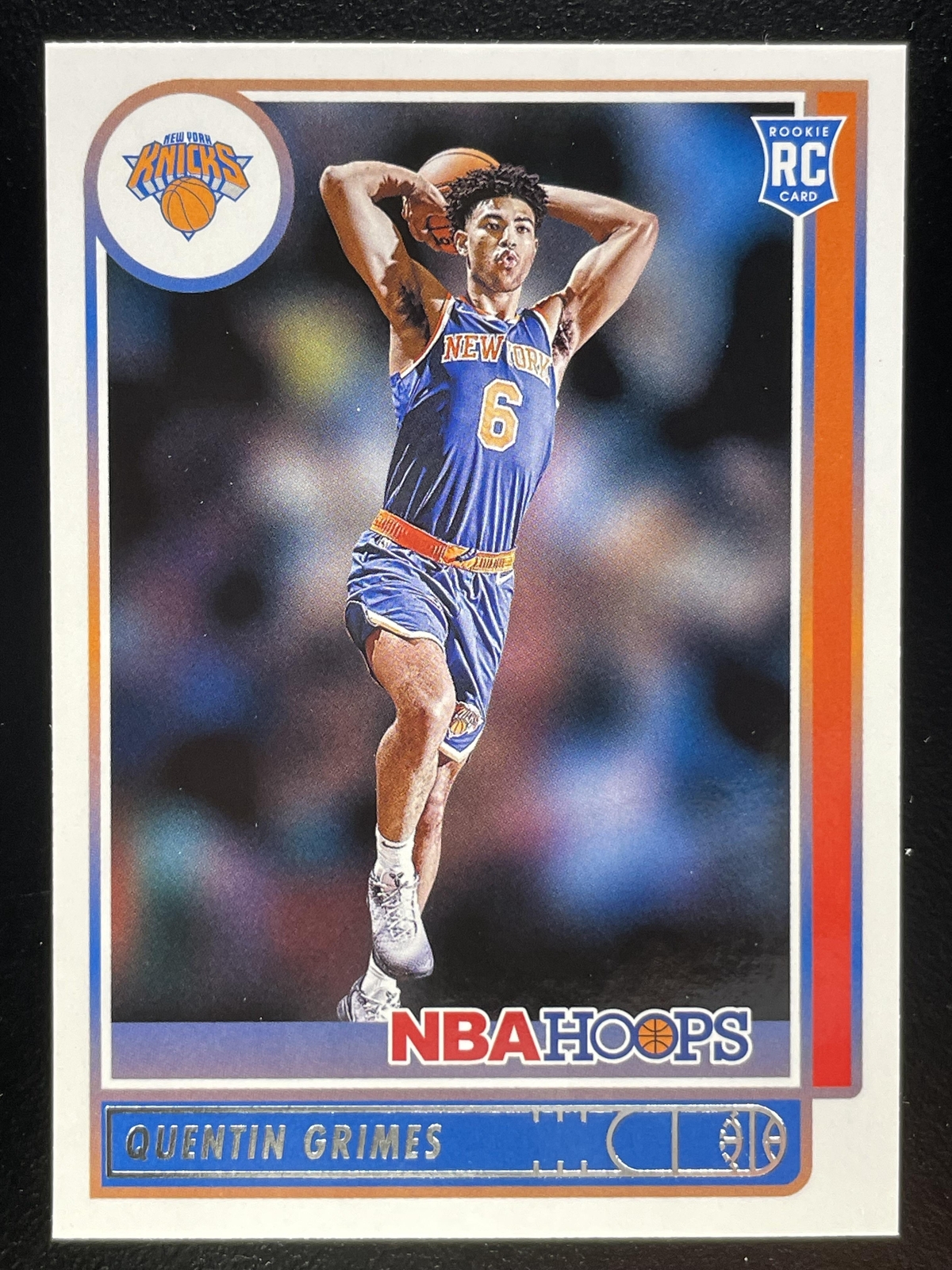 2021-22 Hoops #206 Quentin Grimes RC New York Knicks