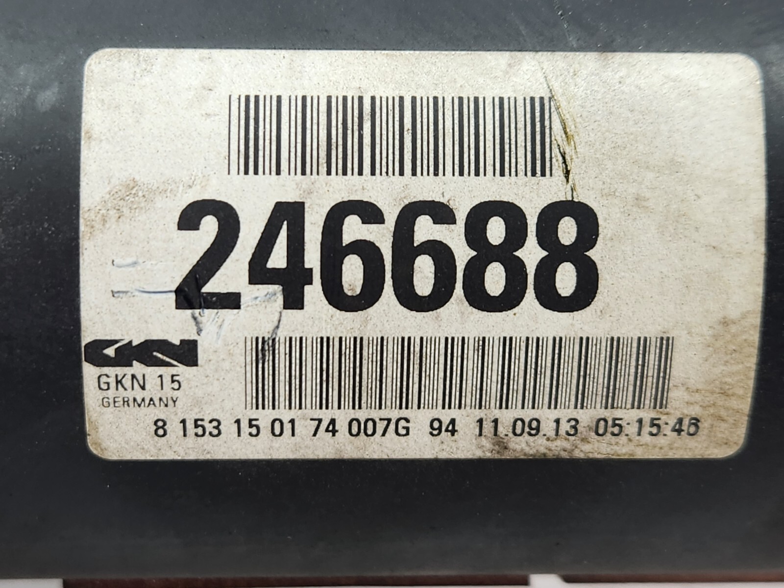 ✅ 08-19 OEM Maserati GT M145 RWD Rear Axle Driveshaft Drive Shaft Propeller 51k
