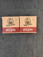 (2) Dr. Squatch  Bay Rum All Natural Bar Soap for Men with Zero Grit, 5 Oz.