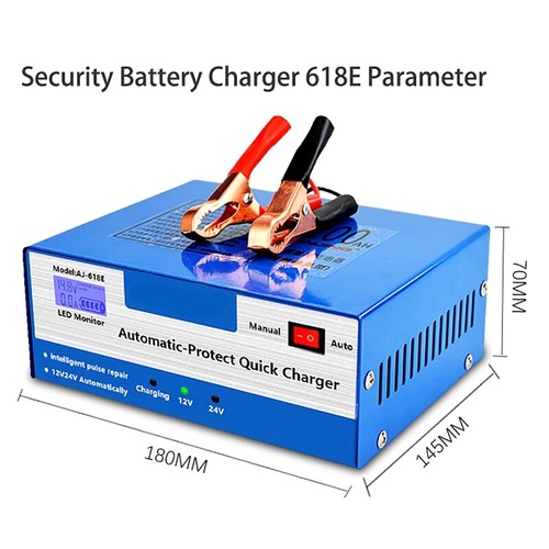 Car Battery Car Battery High Power with Battery Cooling Fan Charger Tools - Picture 11 of 18