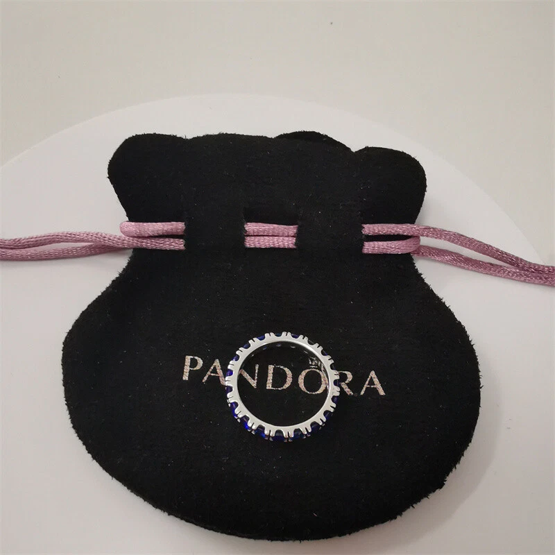 SILVER  Sparkling Row Eternity Ring PANDORA S925 ALE - Image 4 of 4