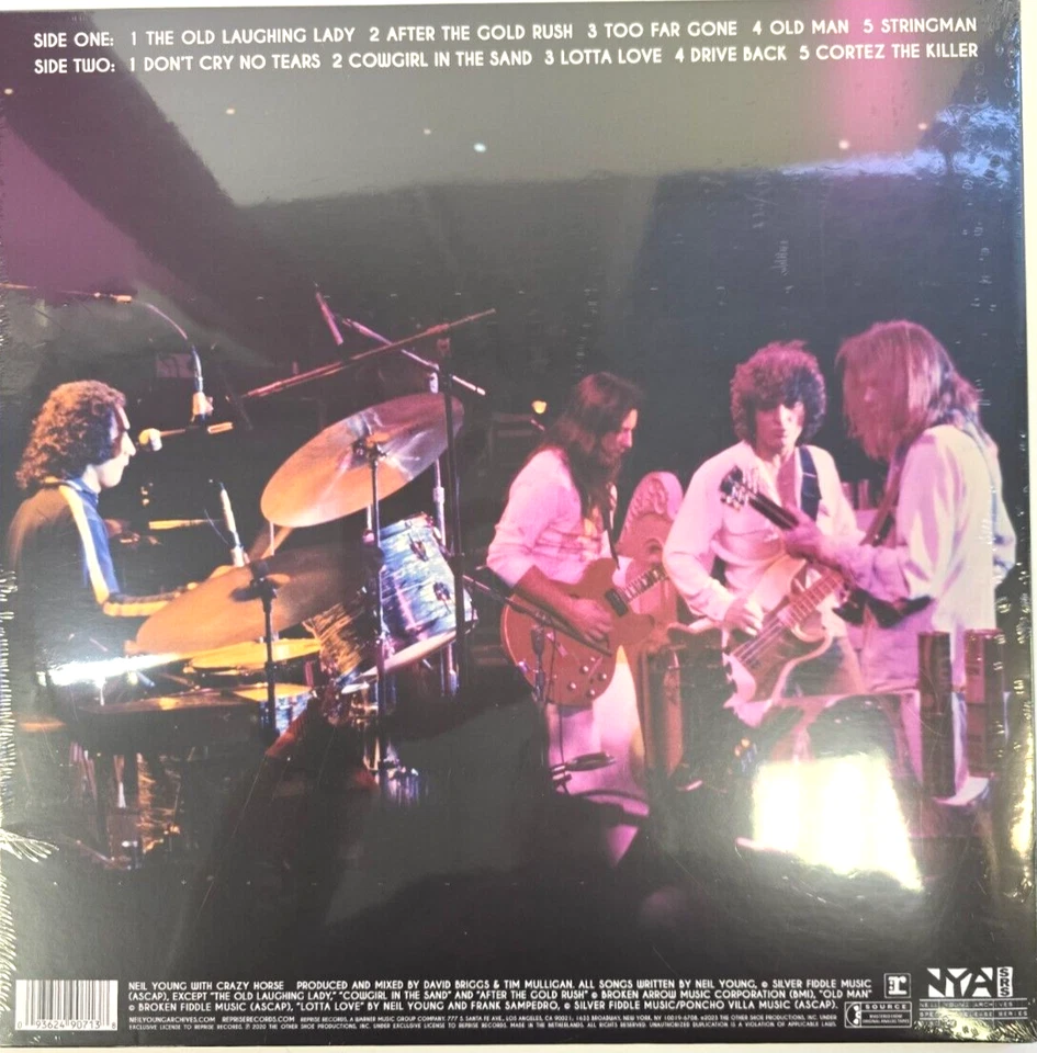 Neil Young With Crazy Horse – Odeon - Budokan LP Album vinyl record 2023 - Imagem 2 de 4