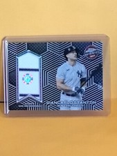 Giancarlo Stanton 2023 Topps Chrome  Authentics Relic + Refractor+ Base #90 Nice