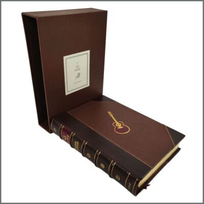 Genesis Publications George Harrison I Me Mine Book Dark Brown Cover (UK)