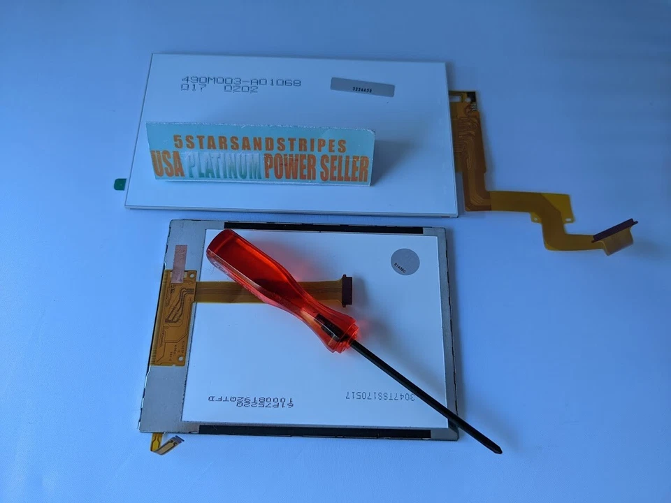OEM Nintendo New 2DS XL 2DSXL Top + Lower Bottom LCD Display Screen Replacement  - Image 2 of 2