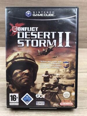 Nintendo GameCube Spiel   Conflict Desert Storm II 2 #M17